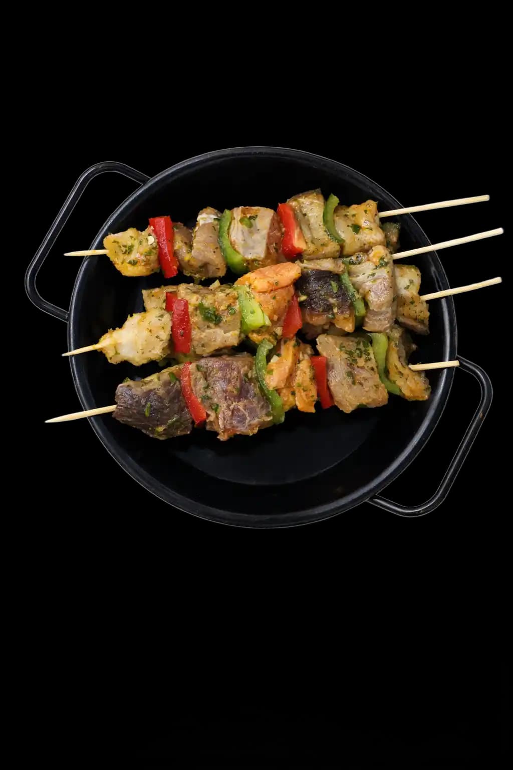 Brochettes Grillées Poêle